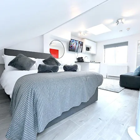 Central London Luxury Studios Fulham Close To Underground Newly Refurbished Exterior photo