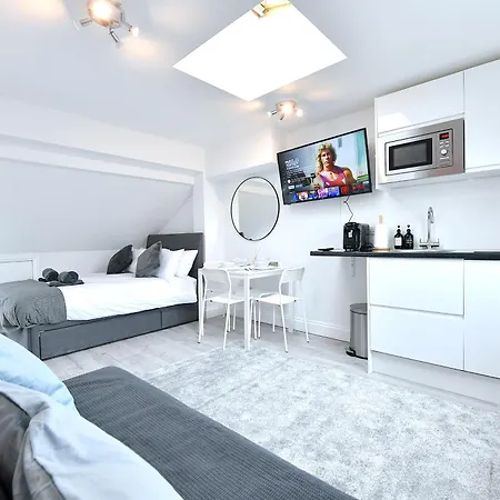 Central London Luxury Studios Fulham Close To Underground Newly Refurbished Exterior photo